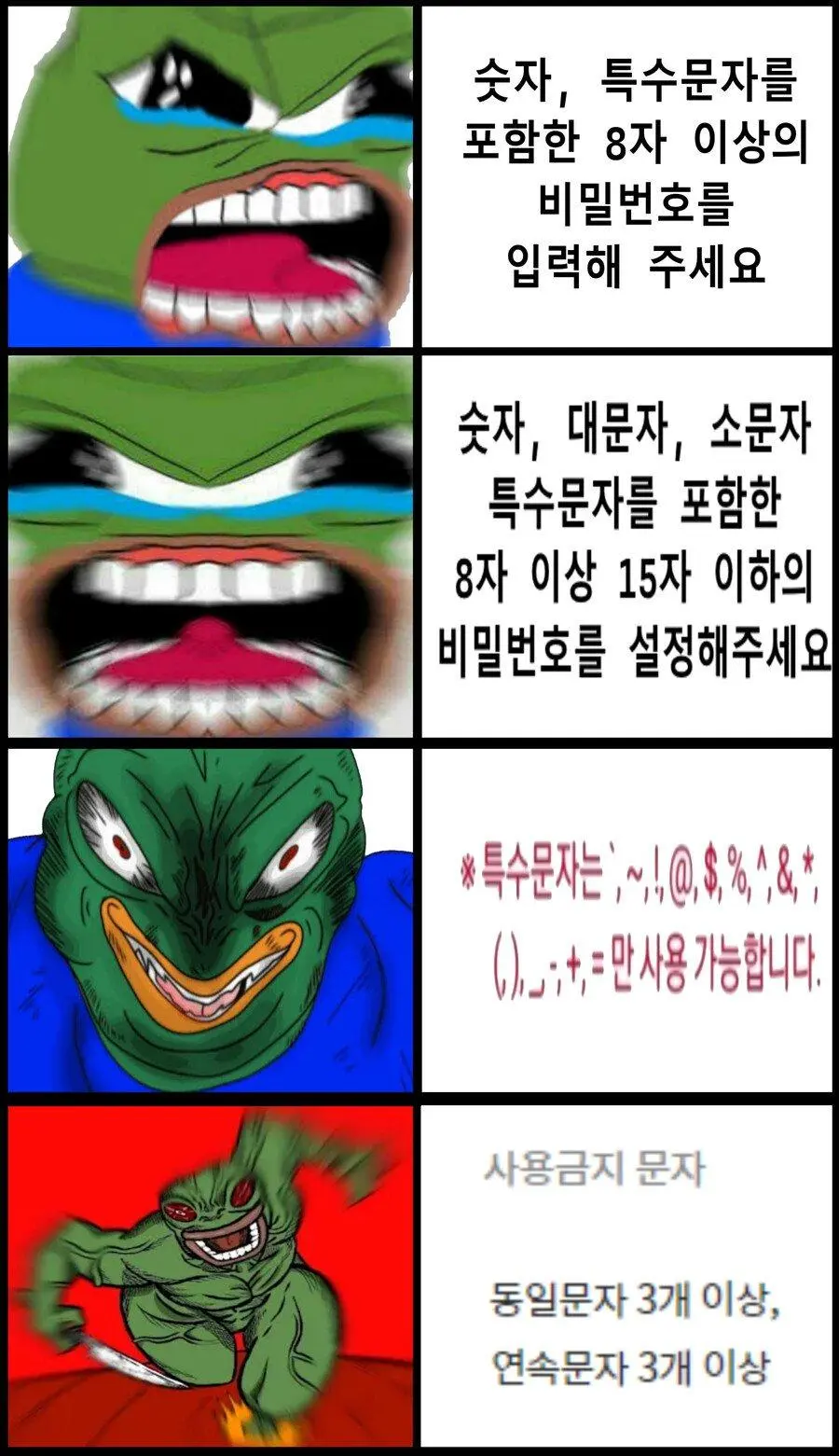 비밀번호 개노답 4형제.jpg