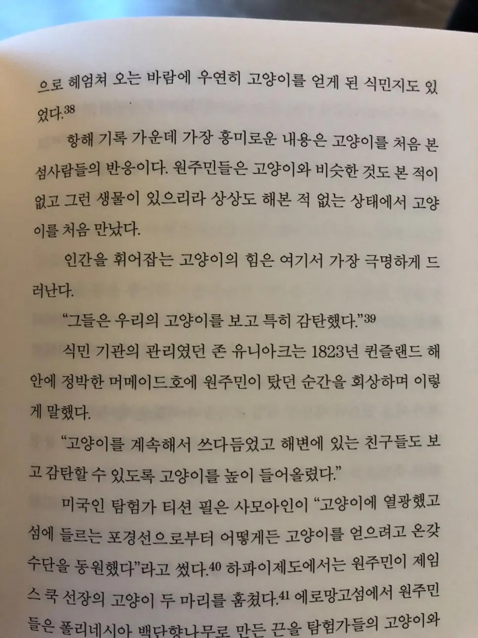 고양이를 생전 처음보는 오지 원주민들의 반응