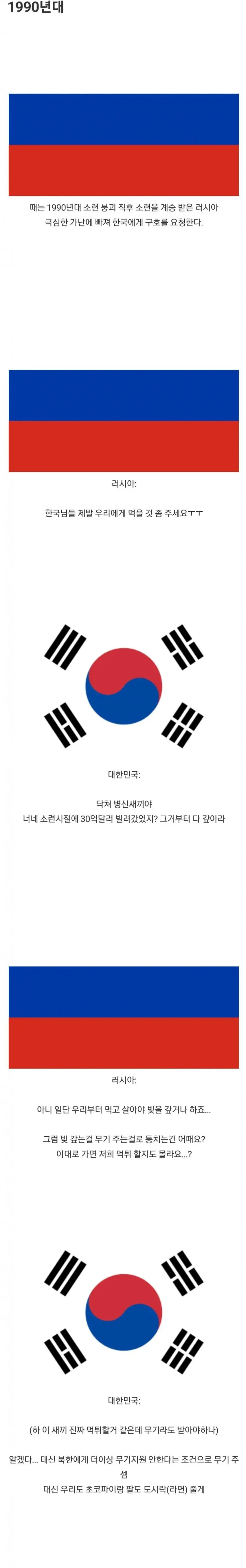 러시아하고 사업만 하면 대박나는 대한민국