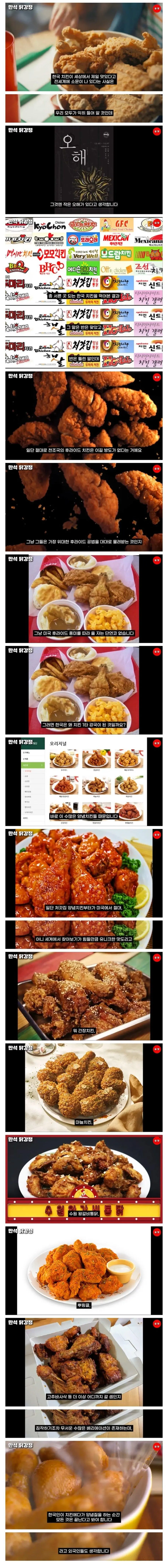 미국인 유튜버가 설명하는 한국치킨이 세상에서 제일 맛있는 이유